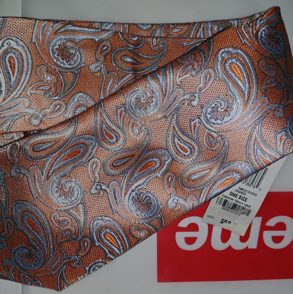 Tesso Alba Silk Tie Macy's NWT